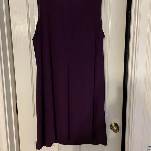 R&M Richards plum flare 2-piece evening dress - Picture 5 of 12